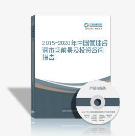 2014-2020年中国管理咨询市场现状与行业投资研究
